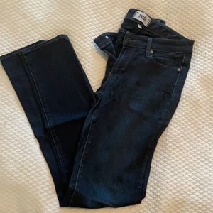 Paige size 27 dark wash jeans